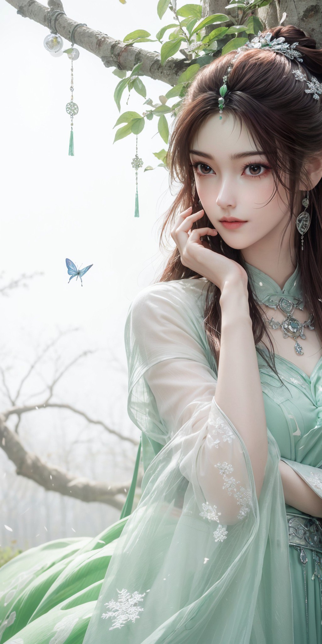 现美好的眼
