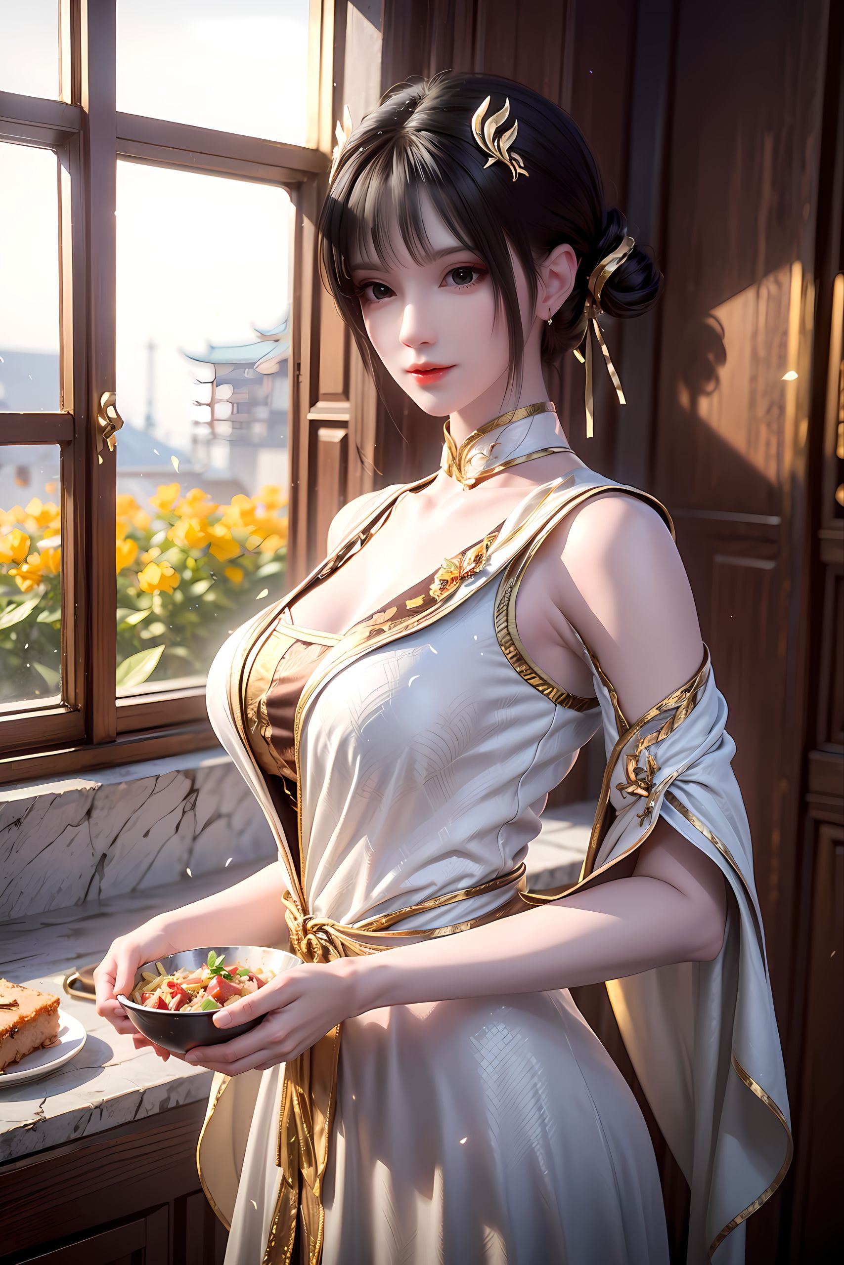 在吃瓜的同